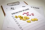 Health Plan Stock Photo