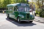 East Grinstead Vintage Bus Rally Stock Photo