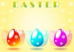 Easter Eggs Stock Photo