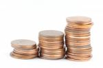 Stack Of Coins Stock Photo