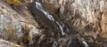 Crows Nest Falls During The Day Stock Photo