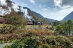 Welsh Highland Railway Stock Photo