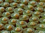 Turkish Dessert (oriental Sweets) Stock Photo