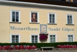 Birthplace Of Mozarts Mother In St Gilgen Stock Photo