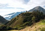 Road Through The Andes Stock Photo