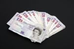 Twenty Pound Notes Stock Photo