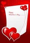 Valentines Day Card Stock Photo