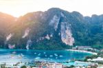 View Point Bay Koh Phi Phi Don In Andaman Sea, Phi Phi Islands K Stock Photo