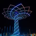 Tree Of Life At Expo In Milan Italy Stock Photo