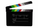 Clapperboard Stock Photo