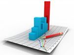 Business Graph Stock Photo