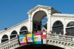 Rialto Bridge Venice Stock Photo