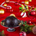 Christmas Pudding Stock Photo