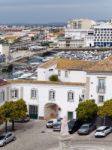 Faro, Southern Algarve/portugal - March 7 : View From The Cathed Stock Photo