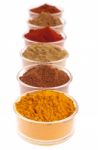 Indian Spices Stock Photo