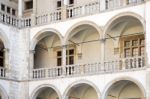 Wawel Royal Castle In Krakow Stock Photo