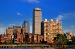 Boston Skyline Stock Photo