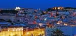 Lisbon Cityscape Stock Photo