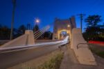 Walter Taylor Bridge In Brisbane Stock Photo