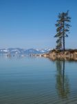 Landscape Of Lake Tahoe Stock Photo