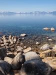 Landscape Of Lake Tahoe Stock Photo