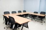 Small Meeting Room Stock Photo