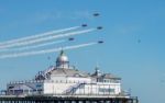 Airbourne Airshow At Eastbourne 2014 Stock Photo