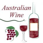 Wine Australian Shows Alcoholic Drink And Winetasting Stock Photo