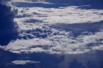 Storm Cloud Upper Level Dark Sky Stock Photo