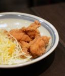 Japanese Fried Chicken Stock Photo