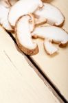 Shiitake Mushrooms Stock Photo