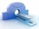 3d Mri Scanner Stock Photo