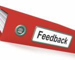 Feedback File Stock Photo