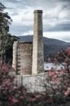 Port Arthur Building In Tasmania, Australia Stock Photo