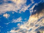 Dramatic Cloudy Sky Stock Photo