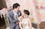 Asian Bride And Groom Stock Photo