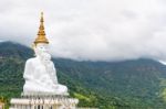 Buddha Statue At Wat Pha Sorn Kaew Stock Photo