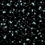 Abstract Snow On Black Background -  Illustration Stock Photo