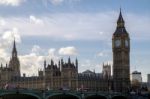 View Of Big Ben And The Houses Of Parliament Stock Photo