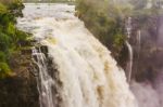 Victoria Falls In Zambia Stock Photo