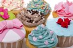 Original And Creative Cupcake Designs Stock Photo