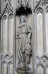 Detail From Bishop Fox's Chantry Chapel In Winchester Cathedral Stock Photo