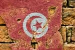 Grunge Flag Of Tunisia Stock Photo