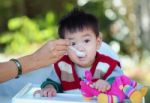 Asian Baby Stock Photo