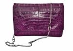 Alligator Leather Bag Stock Photo