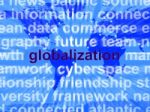 Globalization Word Stock Photo