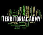 Territorial Army Means Armed Services And Tavr Stock Photo