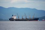 Cargo Ship Stock Photo