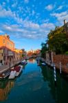 Venice Italy Pittoresque View Stock Photo