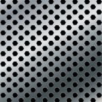 Aluminium Background.  Metal Abstract Background Stock Photo